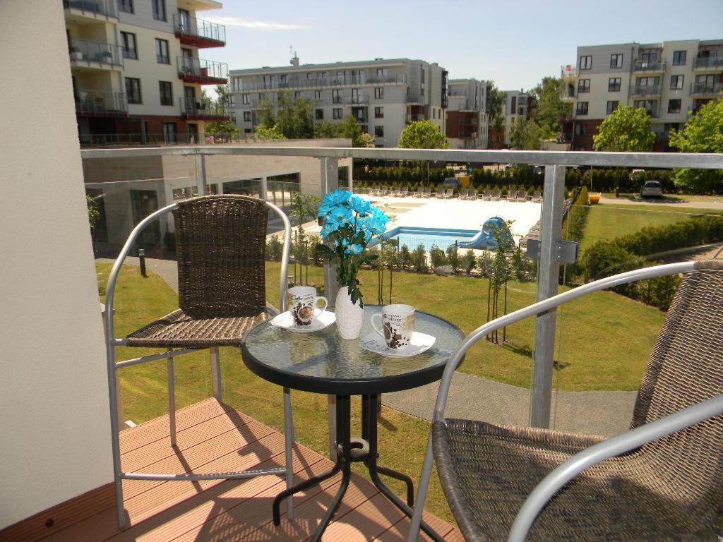Ferienwohnung Apartament Z Basenem Laura Polanki Park Kolberg Exterior foto
